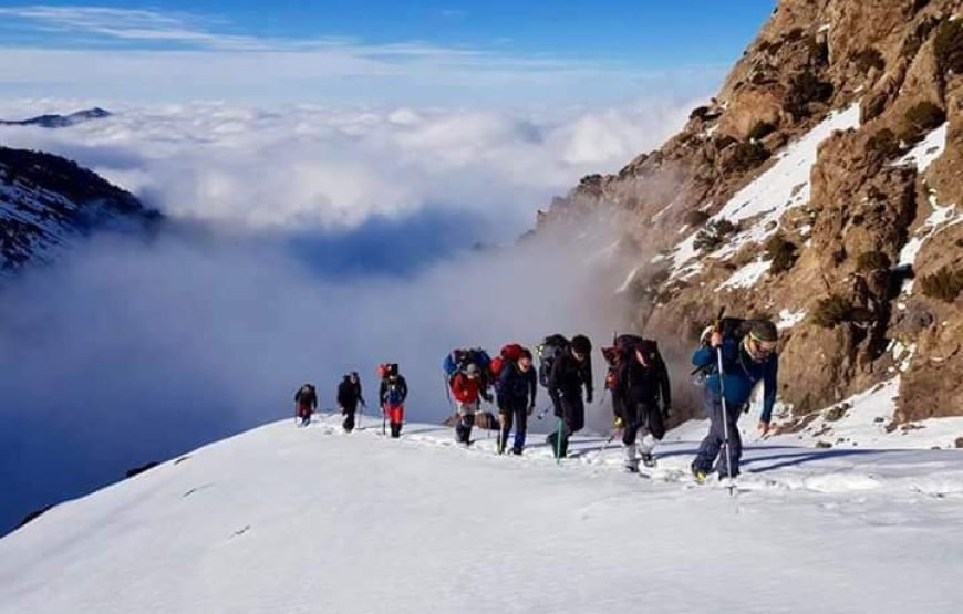 Climb Mountain Toubkal