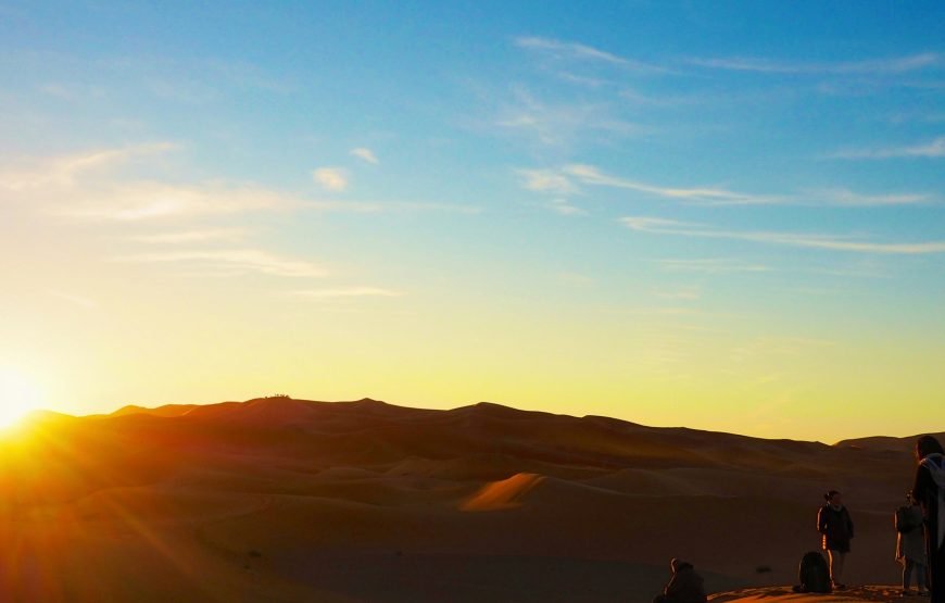 A Trip to the golden dunes of Merzouga